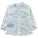 Trussardi Camicia Manica Lunga Tinta Unita con Logo per Neonata TIP26127CA BIANCO TRUSSARDI 