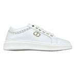 Twinset Sneakers Tinta Unita con Applicazioni E Lacci per Bambina 251GCJ050 BIANCO TWINSET 