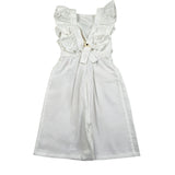 Twinset Tuta Tinta Giromanica Tinta Unita per Bambina 251GJ2405X BIANCO TWINSET 