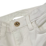 Twinset Pantalone Modello A Palazzo Tinta Unita per Bambina 251GJ2611 BIANCO TWINSET 