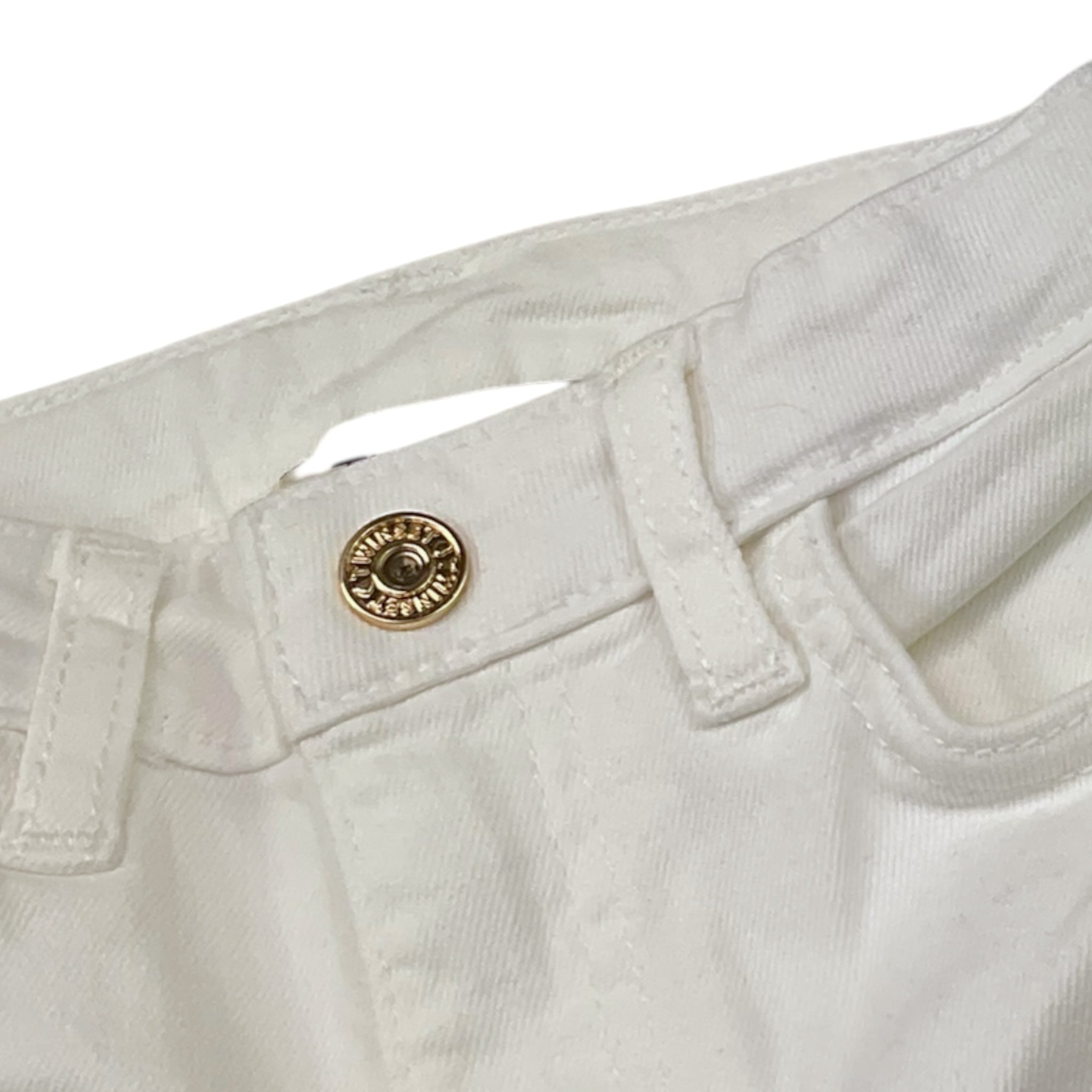 Twinset Pantalone Modello A Palazzo Tinta Unita per Bambina 251GJ2611 BIANCO TWINSET 