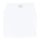 Twinset Top Maniche Ricamate Tinta Unita per Bambina 251GJ2QR9 BIANCO TWINSET 