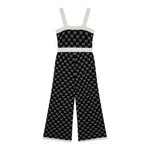 Twinset Tuta Intera Tinta Unita Logata per Bambina 251GJ3QX3 NERO TWINSET 