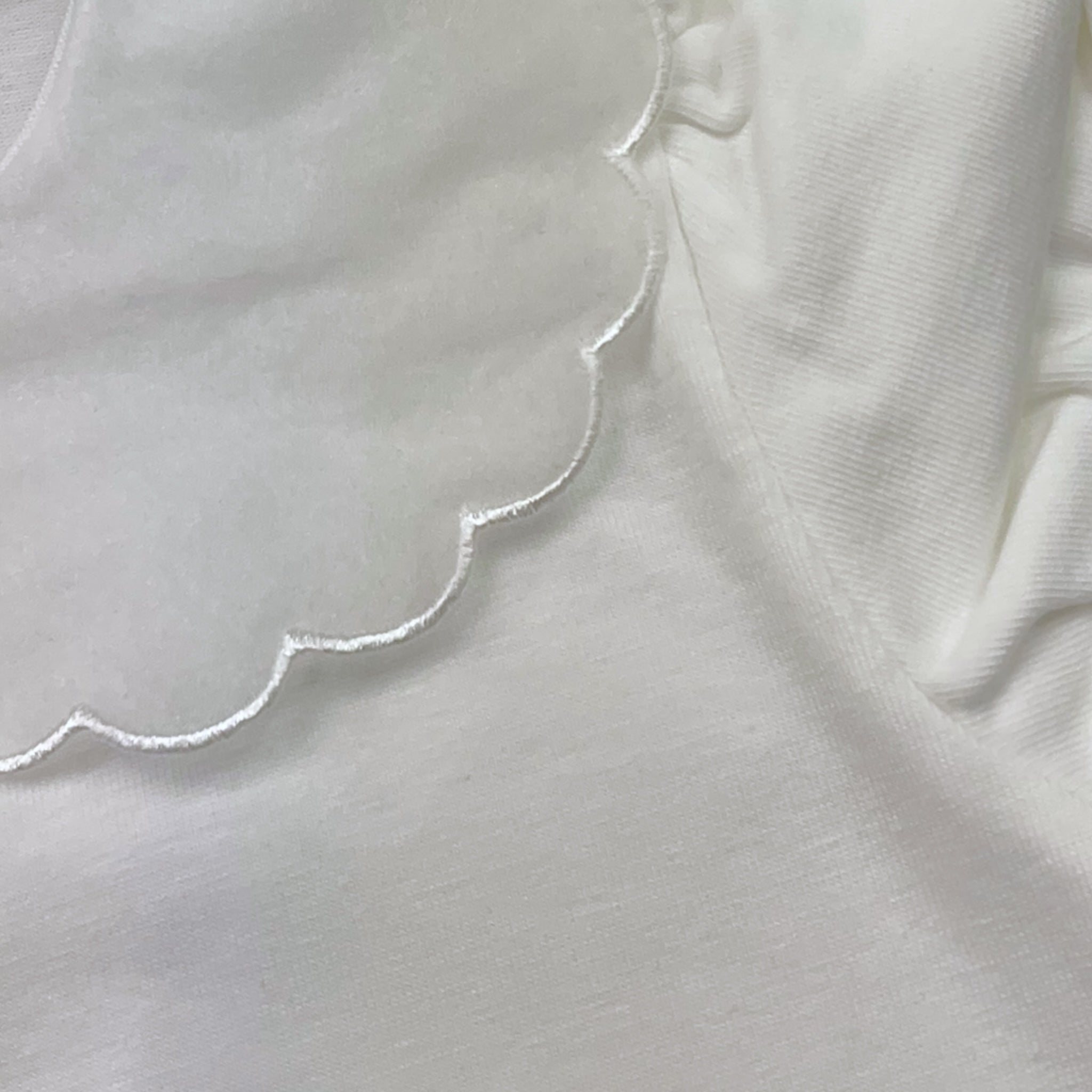 U+È T-Shirt Tinta Unita con Colletto per Neonata UE1773N BIANCO U+è 