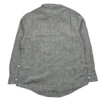 U.S. Polo Assn Camicia Manica Lunga Tinta Unita con Logo per Bambino US41504004 VERDE U.S. POLO ASSN 