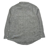 U.S. Polo Assn Camicia Manica Lunga Tinta Unita con Logo per Bambino US41504004 VERDE U.S. POLO ASSN 