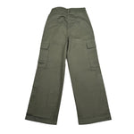 Vicolo Pantalone Tinta Unita Modello Palazzo  per Bambina 3141P1184 VERDE VICOLO 