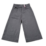 Vicolo Pantalone Tinta Unita Modello Palazzo per Neonata 3141P1230 GRIGIO VICOLO 