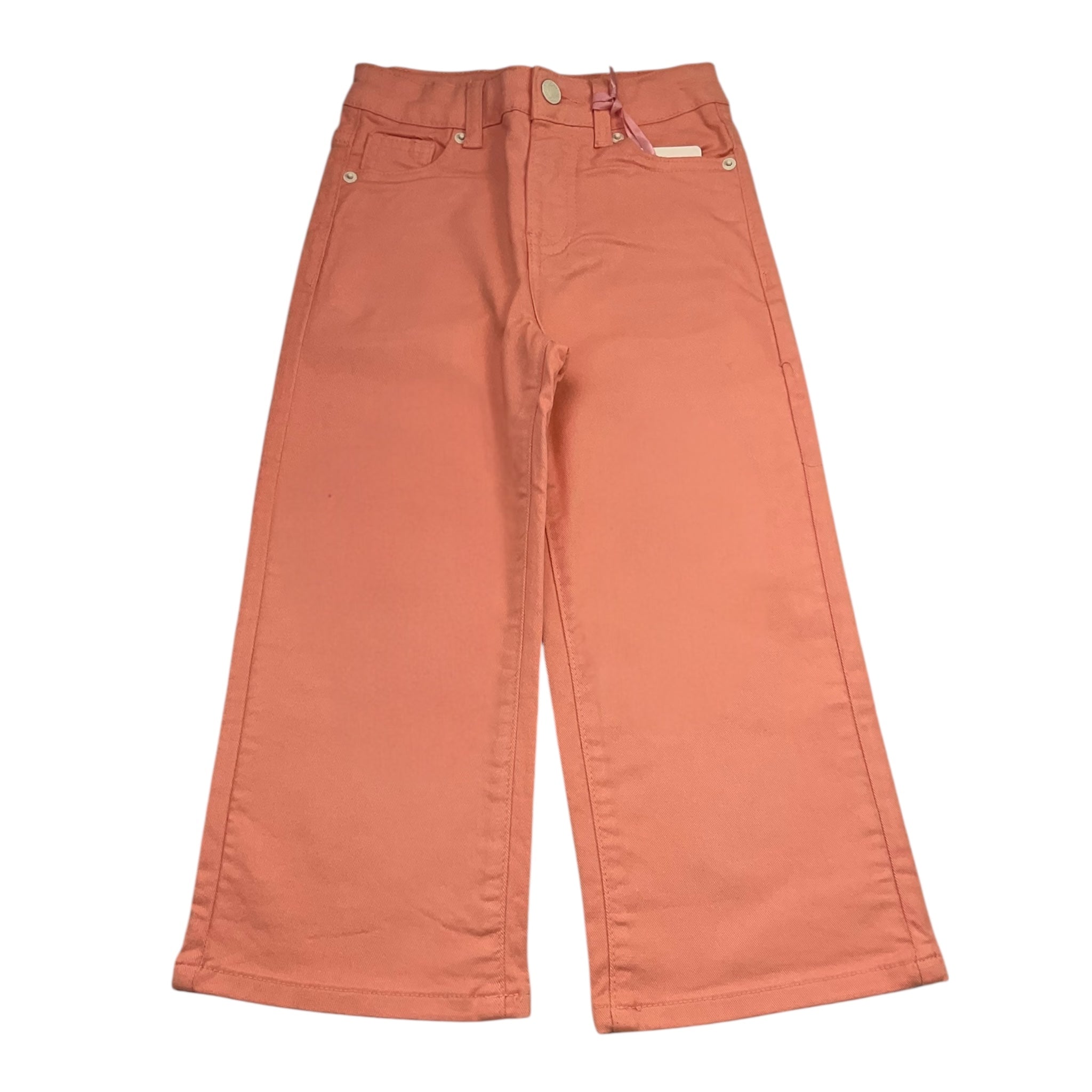 Vicolo Pantalone Modello A Palazzo Tinta Unita per Bambina 3145P00009 PESCA VICOLO 