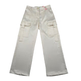 Vicolo Pantalone Tinta Unita Modello Palazzo per Bambina 3145P00032 BEIGE VICOLO 
