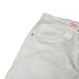 Vicolo Pantalone tinta unita Modello Zampa Panna per Bambina 3145P0814 PANNA VICOLO 