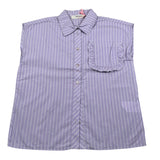 Vicolo Camicia Giromanica tinta unita con Taschino Lilla per Bambina 3146C0779 LILLA VICOLO 