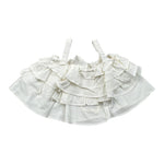 Vicolo Top tinta unita con Rouches Bianco per Bambina 3146C0874 BIANCO VICOLO 