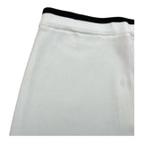 Vicolo Gonna Tinta Unita con Profili In Contrasto per Bambina 3146GW00302 PANNA VICOLO 