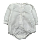 Wedoble Body Camicia Manica Lunga Tinta Unita per Neonata V230196A BIANCO WEDOBLE 
