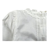 Wedoble Body Camicia Manica Lunga Tinta Unita per Neonata V230196A BIANCO WEDOBLE 