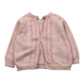 Wedoble Cardigan Tinta Unita con Ricami per Neonata V2401308AA ROSA WEDOBLE 