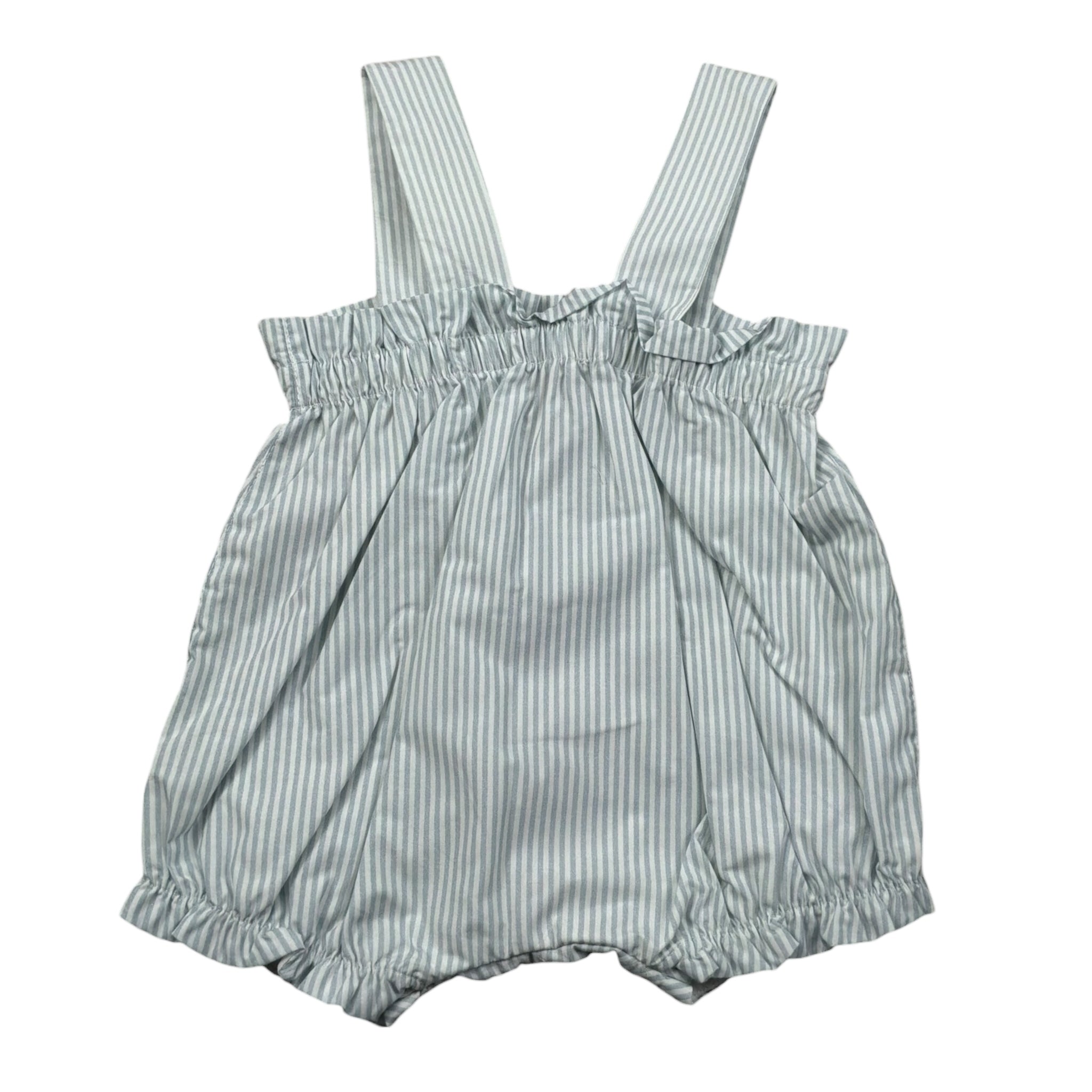 Wedoble Pagliaccetto Fantasia A Righe per Neonato V2404921R BIANCO WEDOBLE 