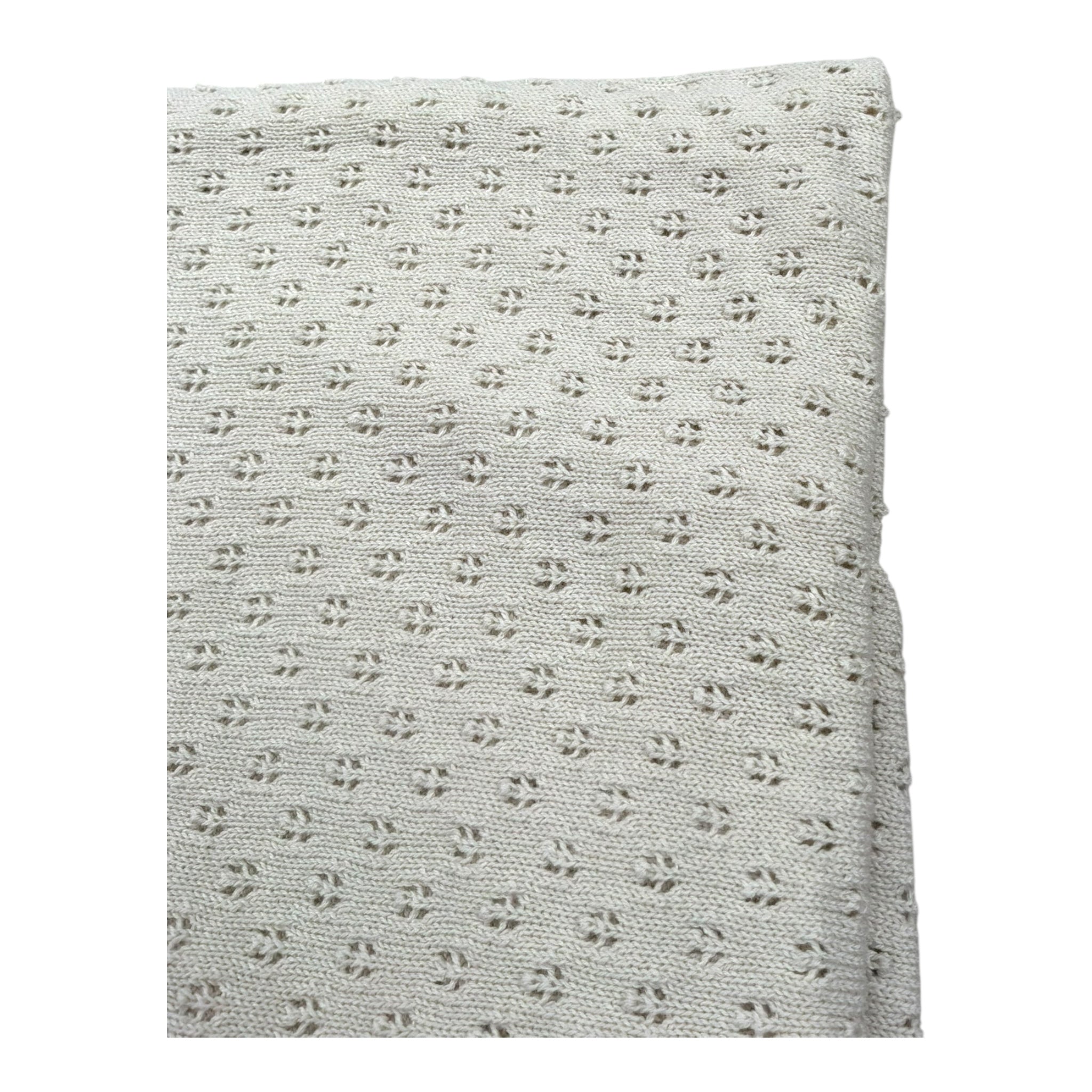 Wedoble Coperta Tinta Unita con Ricami per Neonata V2405306A BEIGE WEDOBLE 