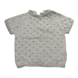 Wedoble T-Shirt Tinta Unita con Ricami per Neonato V2406302A BEIGE WEDOBLE 