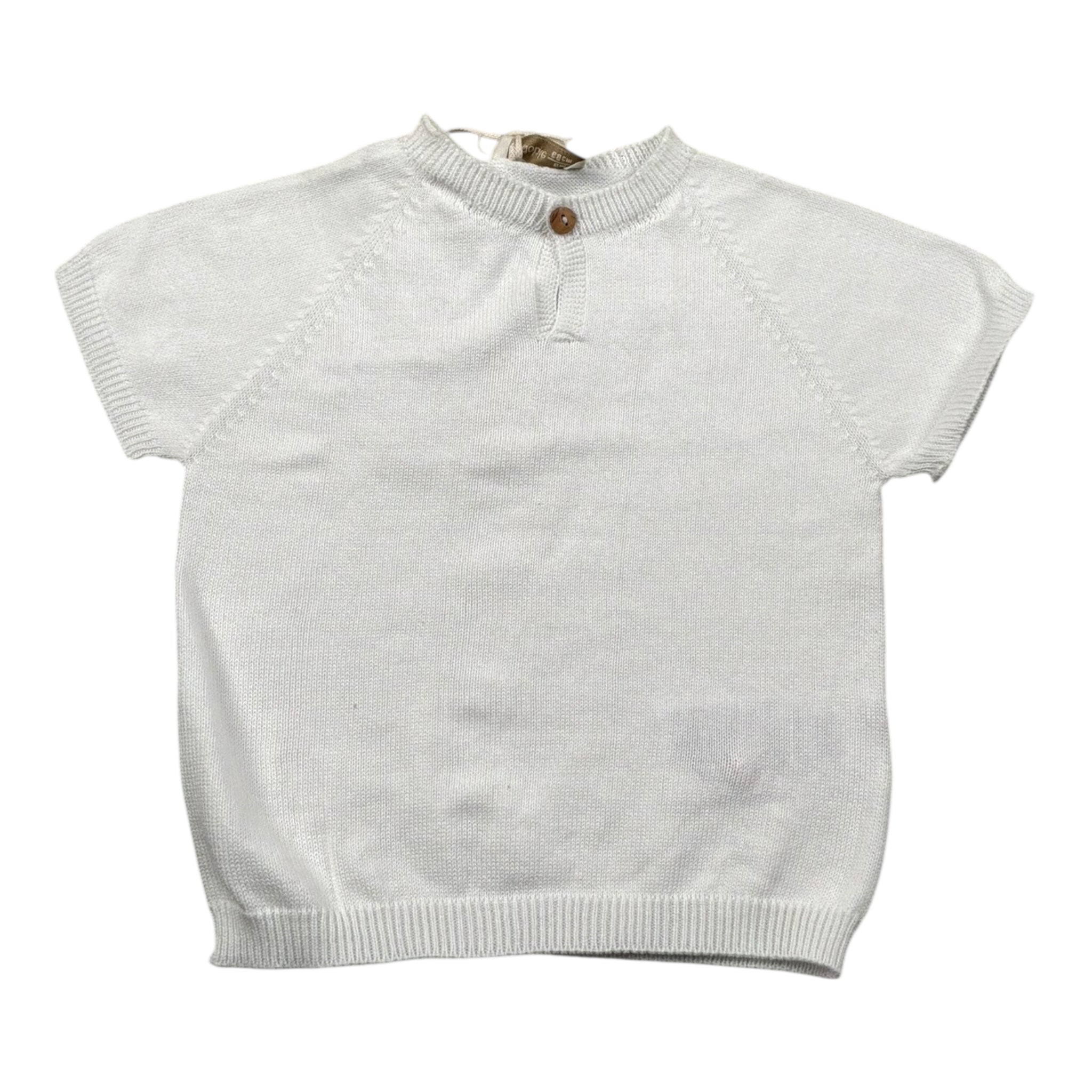 Wedoble T-Shirt Girocollo Tinta Unita per Neonato V2503302B BIANCO WEDOBLE 