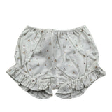 Wedoble Culotte Tinta Unita con Stampe per Neonata V2504721E BIANCO WEDOBLE 