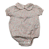 Wedoble Pagliaccetto Meza Manica Fantaisa Floreale per Neonata V2506716A BIANCO WEDOBLE 