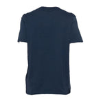 Woolrich T-Shirt Girocollo Tinta Unita con Logo per Bambino CFWKTE0141MRUT BLU WOOLRICH 
