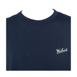 Woolrich T-Shirt Girocollo Tinta Unita con Logo per Bambino CFWKTE0141MRUT BLU WOOLRICH 