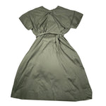 Xacus Abito Mezza Manica Tinta Unita per Bambina 15127 VERDE XACUS 