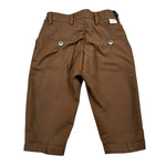 Yes London Pantalone Tinta Unita con Elastico In Vita per Bambino JR3035 MARRONE YES LONDON 