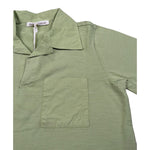 Zhoe & Tobiah Polo Mezza Manica Tinta Unita per Bambino BSE18MJ VERDE ZHOE & TOBIAH 
