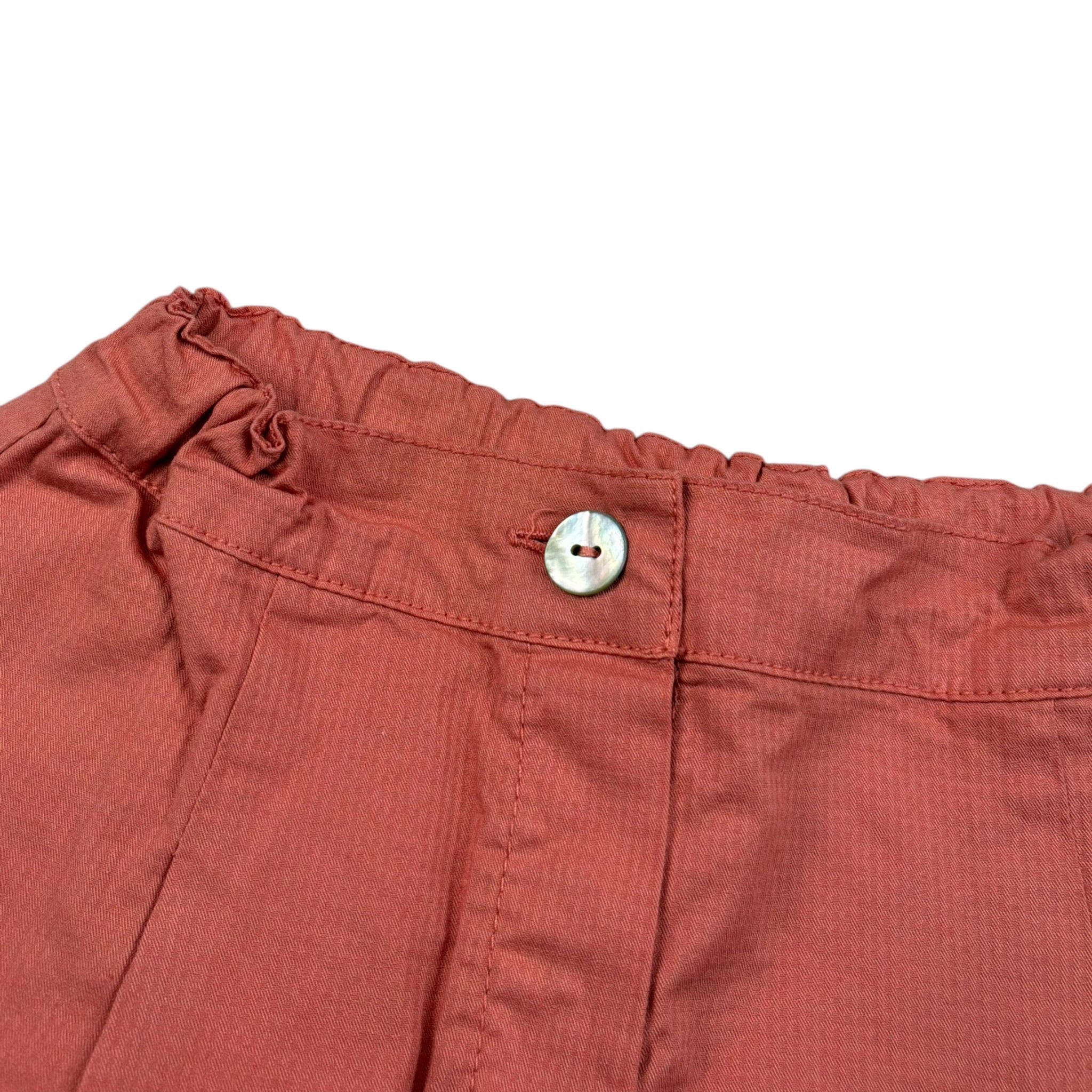 Zhoe & Tobiah Short Tinta Unita con Elastico In Vita per Bambina CKL2FJ COCCIO ZHOE & TOBIAH 