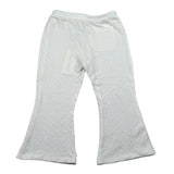 Zhoe & Tobiah Pantalone Tinta Unita Modello Zampa per Bambina CNA4F BIANCO ZHOE & TOBIAH 