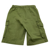 Zhoe & Tobiah Bermuda Tinta Unita con Elastico In Vita per Bambino J&P14M VERDE ZHOE & TOBIAH 