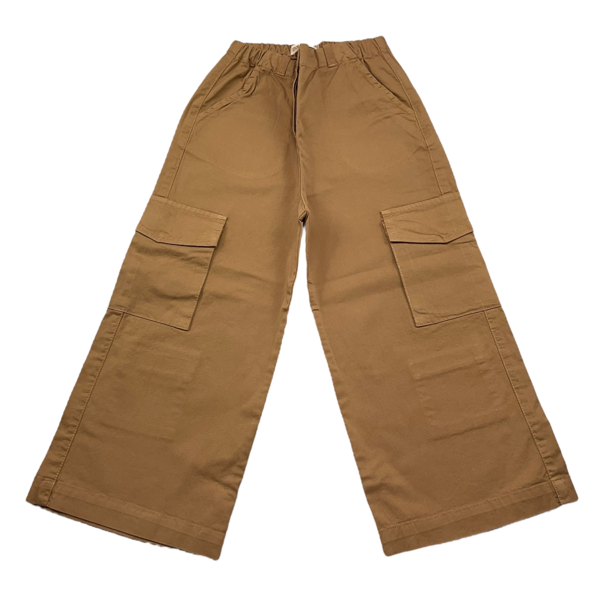 Zhoe & Tobiah Pantalone Tinta Unita con Elastico In Vita per Bambina J&P4F BEIGE ZHOE & TOBIAH 