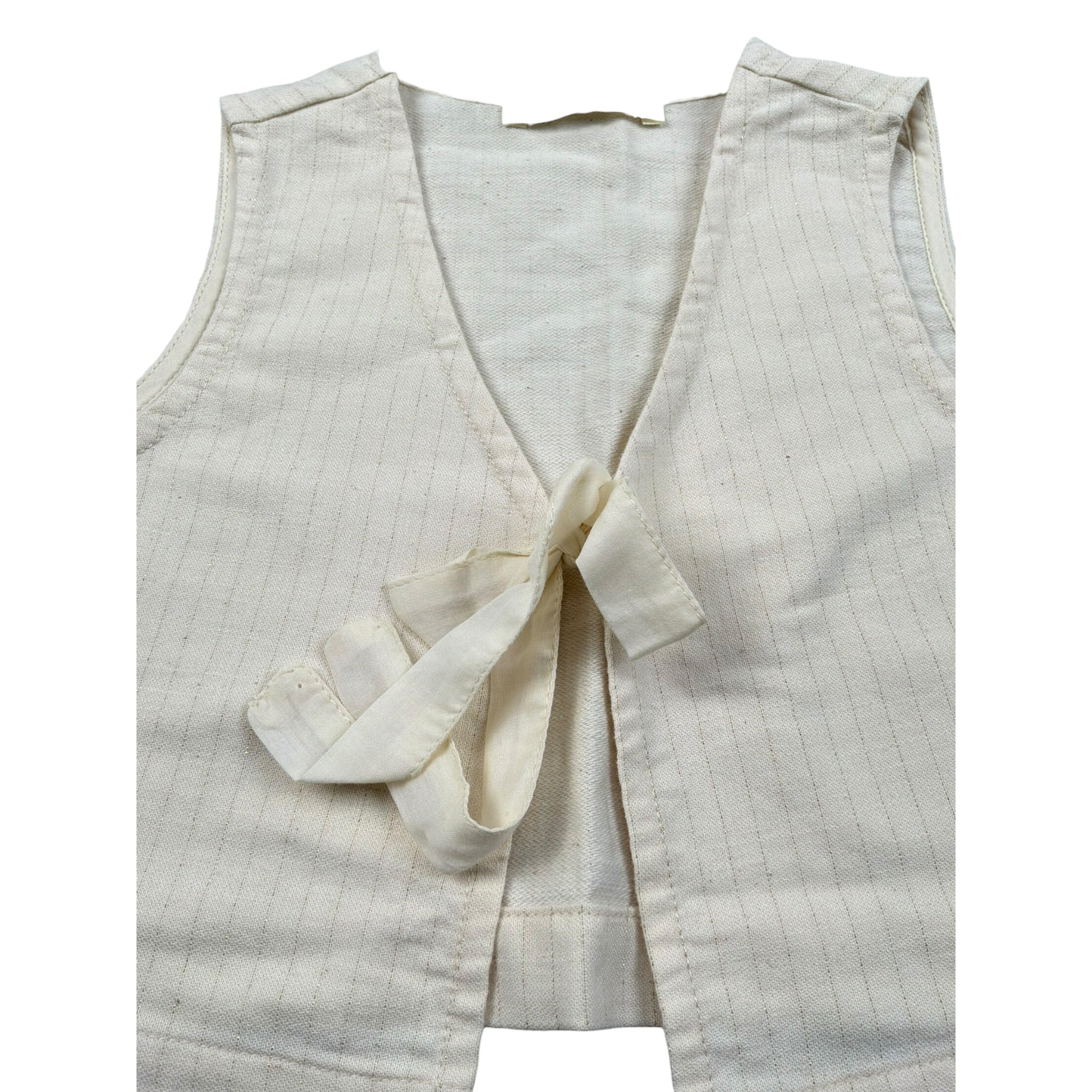 Zhoe & Tobiah Gilet Tinta Unita per Bambina LYT4FJ PANNA ZHOE & TOBIAH 