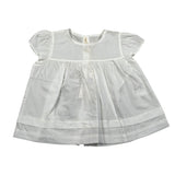 Zhoe & Tobiah Camicia Mezza Manica Tinta Unita per Neonata RTT11BN PANNA ZHOE & TOBIAH 