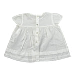 Zhoe & Tobiah Camicia Mezza Manica Tinta Unita per Neonata RTT11BN PANNA ZHOE & TOBIAH 