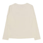LIU JO shirt girocollo tinta unita con stampa Bianco per Bambina GF4210X BIANCO LIU JO 