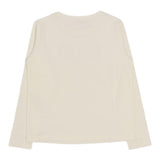 LIU JO shirt girocollo tinta unita con stampa Bianco per Bambina GF4210X BIANCO LIU JO 