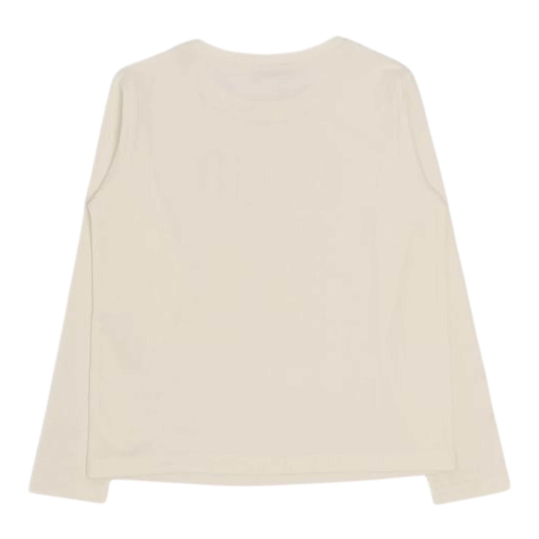 LIU JO shirt girocollo tinta unita con stampa Bianco per Bambina GF4210X BIANCO LIU JO 