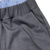 VICOLO pantalone tinta unita con elastico in contrasto Grigio per Bambina 3141P00090 GRIGIO VICOLO 