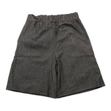 Minimum Complete 2 Piece Shirt-Short Solid Color Gray For Girls
