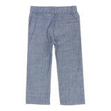 Trussardi Pantalone tinta unita con 5 Tasche Blu per Neonato TIP25035JEN BLU TRUSSARDI 