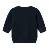 NAME.IT maglia girocollo tinta unita con bassotto Blu per Neonato 13231239X BLU NAME.IT 