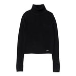 LIU JO maglia collo alto tinta unita Nero per Bambina GF4106 NERO LIU JO 