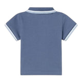 Mayoral Polo Mezza Manica Tinta Unita per Neonato 190X BLU MAYORAL 