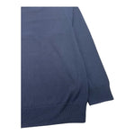 maglia girocollo tinta unita PP3984 BLU PAOLO PECORA 