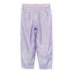 STELLA McCARTNEY pantalone tinta unita con bottone Lilla per Bambina TV6E90 LILLA STELLA McCARTNEY 